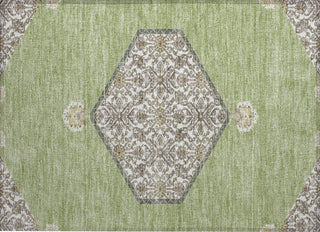 Piper Looms Chantille Oriental ACN1011 Aloe Machine Washable Area Rug Scatter Main Image