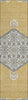 Piper Looms Chantille Oriental ACN1011 Gold Machine Washable Area Rug Runner Main Image