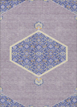 Piper Looms Chantille Oriental ACN1011 Lavender Machine Washable Area Rug main image