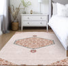 Piper Looms Chantille Oriental ACN1011 Pink Machine Washable Area Rug Lifestyle Image Feature