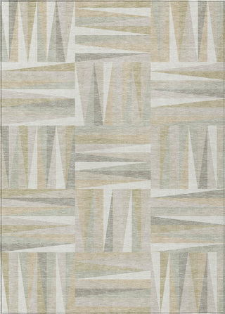 Piper Looms Chantille Squares ACN1012 Ivory Machine Washable Area Rug main image