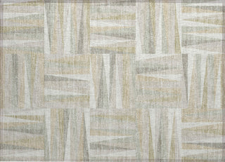 Piper Looms Chantille Squares ACN1012 Ivory Machine Washable Area Rug Scatter Main Image