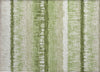 Piper Looms Chantille Stripes ACN1013 Aloe Machine Washable Area Rug Scatter Main Image