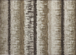 Piper Looms Chantille Stripes ACN1013 Brown Machine Washable Area Rug Scatter Main Image