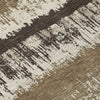 Piper Looms Chantille Stripes ACN1013 Brown Machine Washable Area Rug Swatch Image