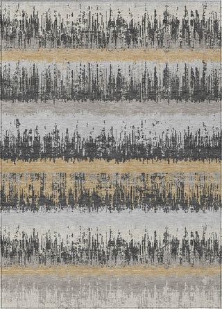 Piper Looms Chantille Stripes ACN1013 Gray Machine Washable Area Rug main image