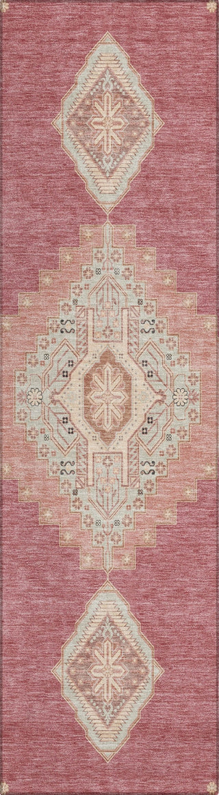 Piper Looms Chantille Oriental ACN1014 Blush Machine Washable Area Rug Runner Main Image