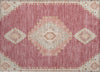 Piper Looms Chantille Oriental ACN1014 Blush Machine Washable Area Rug Scatter Main Image