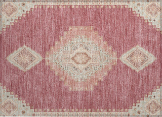 Piper Looms Chantille Oriental ACN1014 Blush Machine Washable Area Rug Scatter Main Image