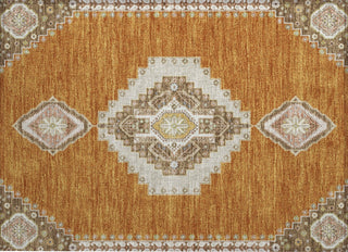 Piper Looms Chantille Oriental ACN1014 Copper Machine Washable Area Rug Scatter Main Image