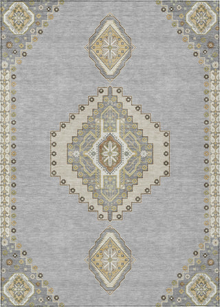 Piper Looms Chantille Oriental ACN1014 Gray Machine Washable Area Rug main image