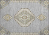 Piper Looms Chantille Oriental ACN1014 Gray Machine Washable Area Rug Scatter Main Image