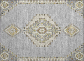 Piper Looms Chantille Oriental ACN1014 Gray Machine Washable Area Rug Scatter Main Image