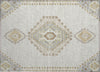 Piper Looms Chantille Oriental ACN1014 Ivory Machine Washable Area Rug Scatter Main Image
