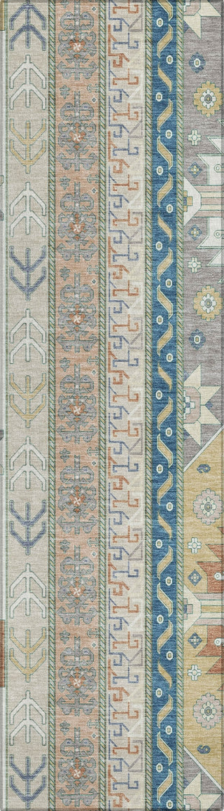 Piper Looms Chantille Aztec ACN1015 Ivory Machine Washable Area Rug Runner Main Image