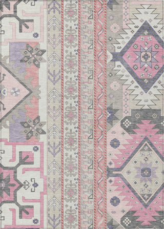 Piper Looms Chantille Aztec ACN1015 Pink Machine Washable Area Rug main image