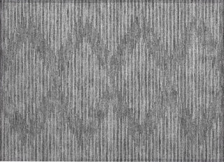 Piper Looms Chantille Geometric ACN1016 Charcoal Machine Washable Area Rug Scatter Main Image