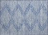 Piper Looms Chantille Geometric ACN1016 Denim Machine Washable Area Rug Scatter Main Image