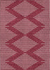 Piper Looms Chantille Geometric ACN1016 Garnet Machine Washable Area Rug main image