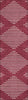 Piper Looms Chantille Geometric ACN1016 Garnet Machine Washable Area Rug Runner Main Image