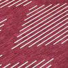 Piper Looms Chantille Geometric ACN1016 Garnet Machine Washable Area Rug Swatch Image
