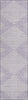 Piper Looms Chantille Geometric ACN1016 Lavender Machine Washable Area Rug Runner Main Image