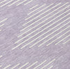 Piper Looms Chantille Geometric ACN1016 Lavender Machine Washable Area Rug Swatch Image