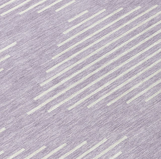 Piper Looms Chantille Geometric ACN1016 Lavender Machine Washable Area Rug Swatch Image