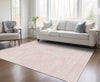 Piper Looms Chantille Geometric ACN1016 Pink Machine Washable Area Rug Lifestyle Image Feature