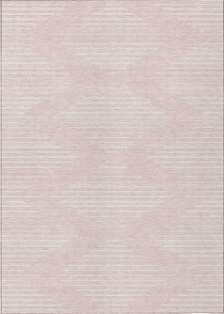 Piper Looms Chantille Geometric ACN1016 Pink Machine Washable Area Rug main image