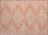 Piper Looms Chantille Geometric ACN1016 Salmon Machine Washable Area Rug Scatter Main Image
