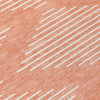 Piper Looms Chantille Geometric ACN1016 Salmon Machine Washable Area Rug Swatch Image