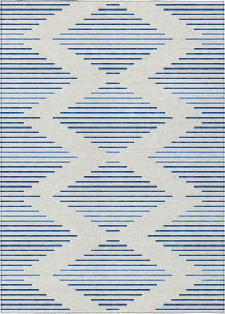 Piper Looms Chantille Geometric ACN1017 Ivory Machine Washable Area Rug main image