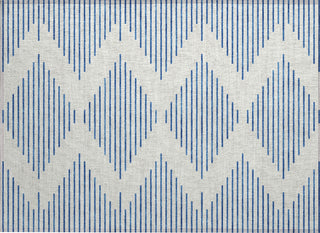 Piper Looms Chantille Geometric ACN1017 Ivory Machine Washable Area Rug Scatter Main Image