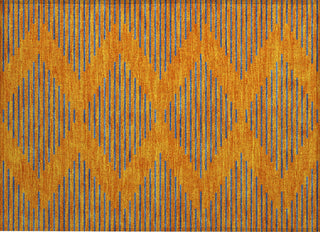 Piper Looms Chantille Geometric ACN1017 Orange Machine Washable Area Rug Scatter Main Image