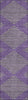 Piper Looms Chantille Geometric ACN1017 Purple Machine Washable Area Rug Runner Main Image