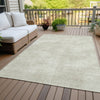Piper Looms Chantille Abstract ACN1018 Beige Machine Washable Area Rug Outdoor Lifestyle Image Feature