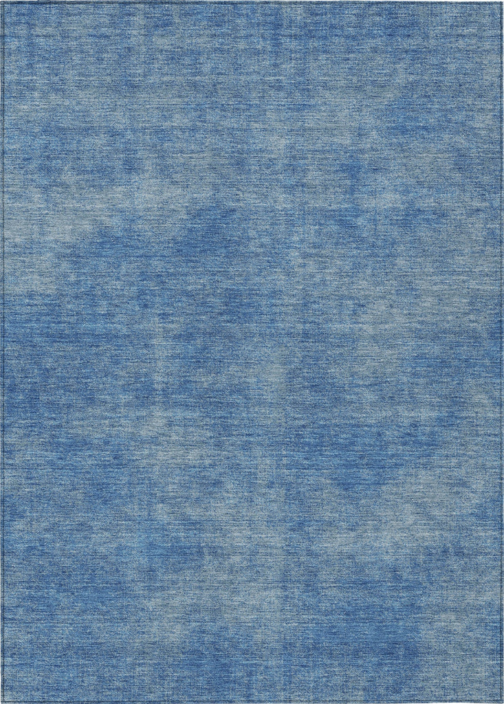 Piper Looms Chantille Abstract ACN1018 Blue Machine Washable Area Rug main image