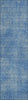 Piper Looms Chantille Abstract ACN1018 Blue Machine Washable Area Rug Runner Main Image