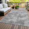 Piper Looms Chantille Abstract ACN1018 Gray Machine Washable Area Rug Outdoor Lifestyle Image Feature