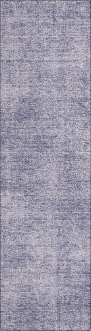 Piper Looms Chantille Abstract ACN1018 Purple Machine Washable Area Rug Runner Main Image