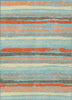 Piper Looms Chantille Stripes ACN1019 Sky Machine Washable Area Rug main image