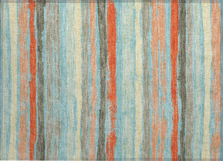 Piper Looms Chantille Stripes ACN1019 Sky Machine Washable Area Rug Scatter Main Image
