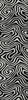 Piper Looms Chantille Swirls ACN1020 Black Machine Washable Area Rug Runner Main Image