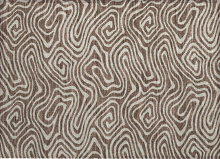 Piper Looms Chantille Swirls ACN1020 Brown Machine Washable Area Rug Scatter Main Image