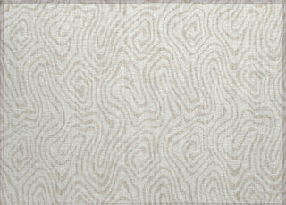 Piper Looms Chantille Swirls ACN1020 Ivory Machine Washable Area Rug Scatter Main Image
