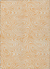 Piper Looms Chantille Swirls ACN1020 Peach Machine Washable Area Rug main image