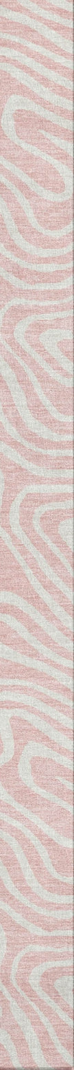 Piper Looms Chantille Swirls ACN1020 Pink Machine Washable Area Rug Runner Main Image