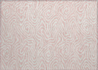 Piper Looms Chantille Swirls ACN1020 Pink Machine Washable Area Rug Scatter Main Image