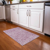 Piper Looms Chantille Swirls ACN1020 Plum Machine Washable Area Rug Scatter Lifestyle Image Feature